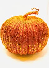 Load image into Gallery viewer, Glitter Pumpkins - Touch of Glam Home Decor