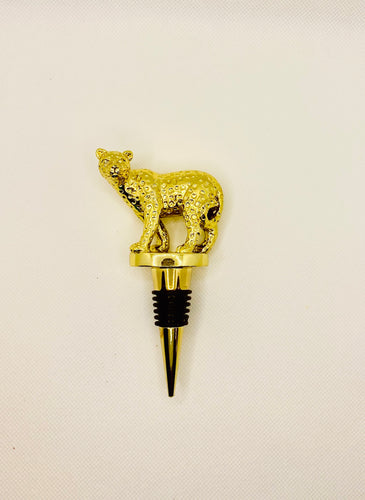 Cheetah Bottle Stop - Touch of Glam Home Decor