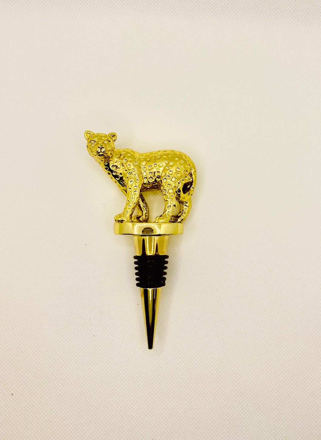 Cheetah Bottle Stop - Touch of Glam Home Decor