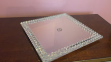 Load and play video in Gallery viewer, Mirrored Tray - Hardworking Susan (Square)
