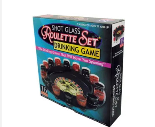 Roulette drinking game - Touch of Glam Home Decor