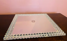 Load image into Gallery viewer, Mirrored Tray - Hardworking Susan (Square) - Touch of Glam Home Decor
