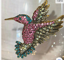 Load image into Gallery viewer, Rachel Zoe hummingbird stemless wine glasses
