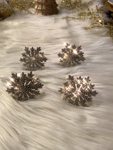 Load image into Gallery viewer, Snowflake sparkle napkin rings
