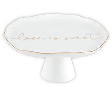 Load image into Gallery viewer, Love is Sweet Cake Stand - Touch of Glam Home Decor
