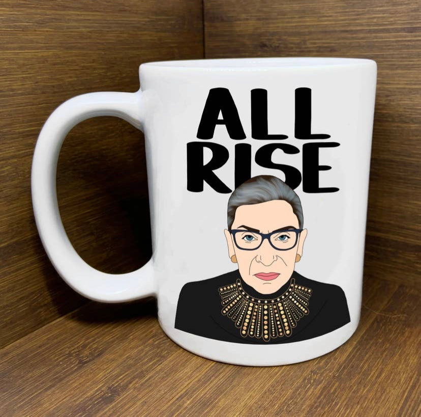 Ruth Bader Ginsberg coffee mug