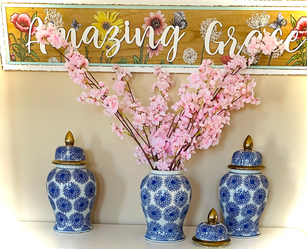 Spring Cherry Blossom Branches - Touch of Glam Home Decor