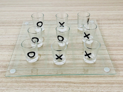 Tic Tac Toe Shots Drinking Game - Touch of Glam Home Decor
