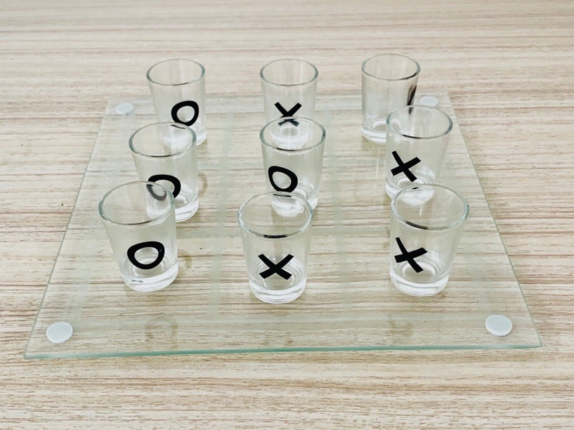 Tic Tac Toe Shots Drinking Game - Touch of Glam Home Decor