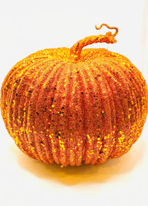Glitter Pumpkins - Touch of Glam Home Decor