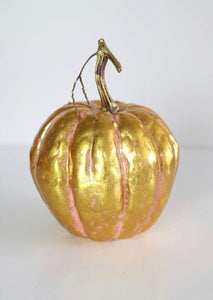 Metallic Pumpkins - Touch of Glam Home Decor