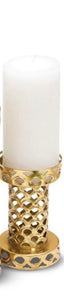 Geometric Pillar Candle Holder - Touch of Glam Home Decor