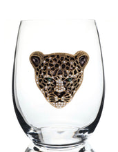 Load image into Gallery viewer, Leopard wine glass - Touch of Glam Home Decor
