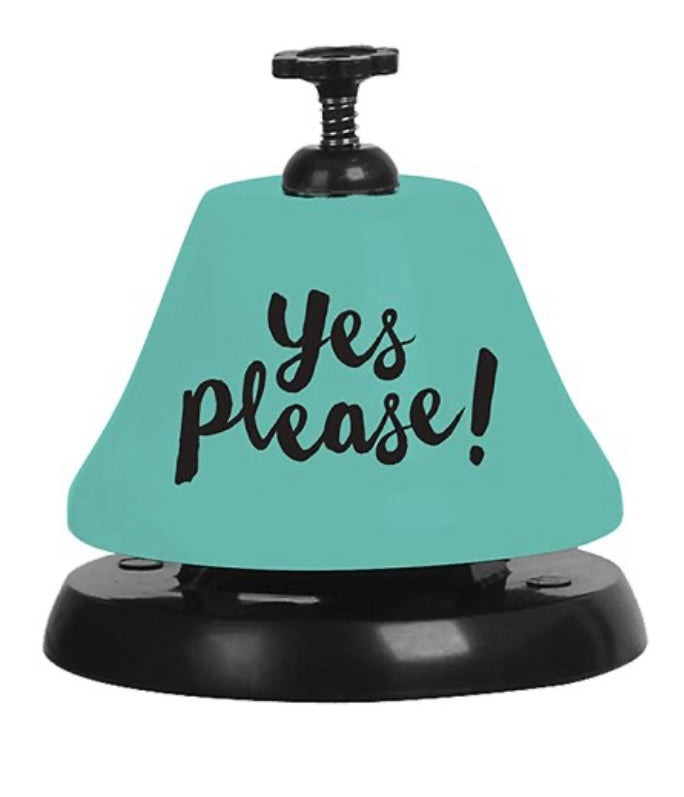 Yes Please!! Bar Top Bell - Touch of Glam Home Decor